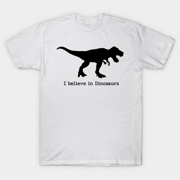 Belief in dinosaurs - science or imagination T-Shirt by Quentin1984